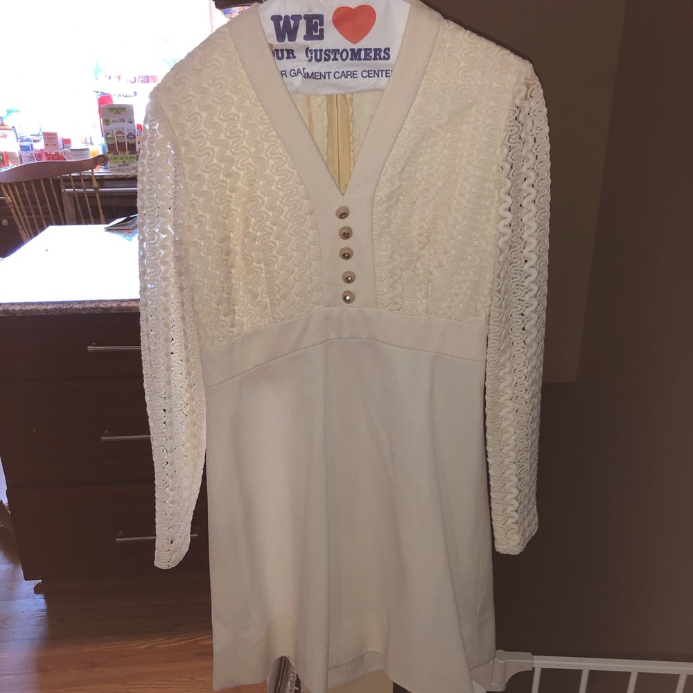 Vintage Off-White Dress